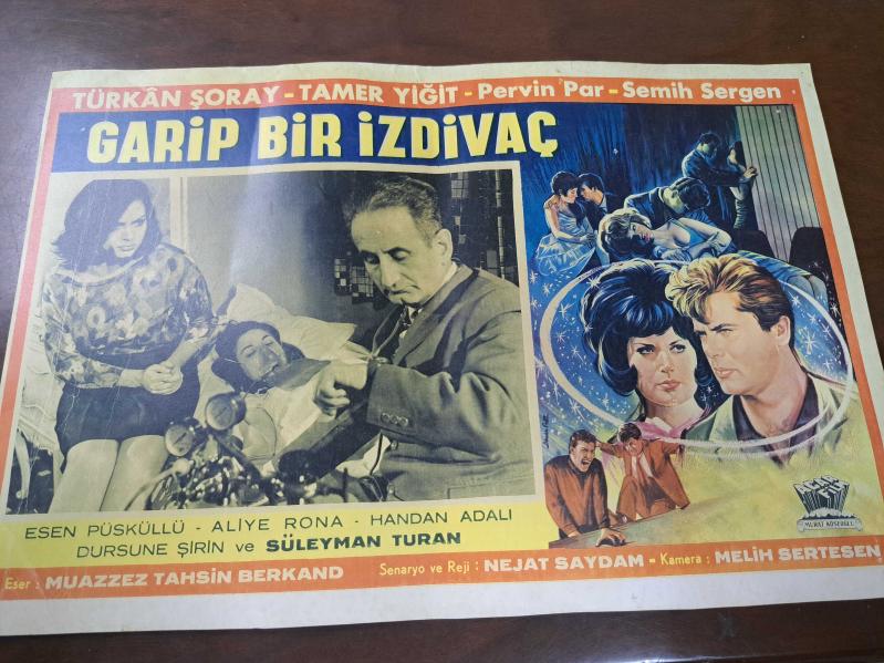 Garip Bir İzdivaç Film Afişi No 2 Movie Poster Türkan  