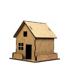 Antika - MAKET ÇİTLİ EV AHŞAP MAKET ÇİTLİ EV BOYAMA NATUREL BOYAMA MAKETİ EĞİTİCİ MAKET BOYAMA LAZER KESİM - kitantik - kitaLog