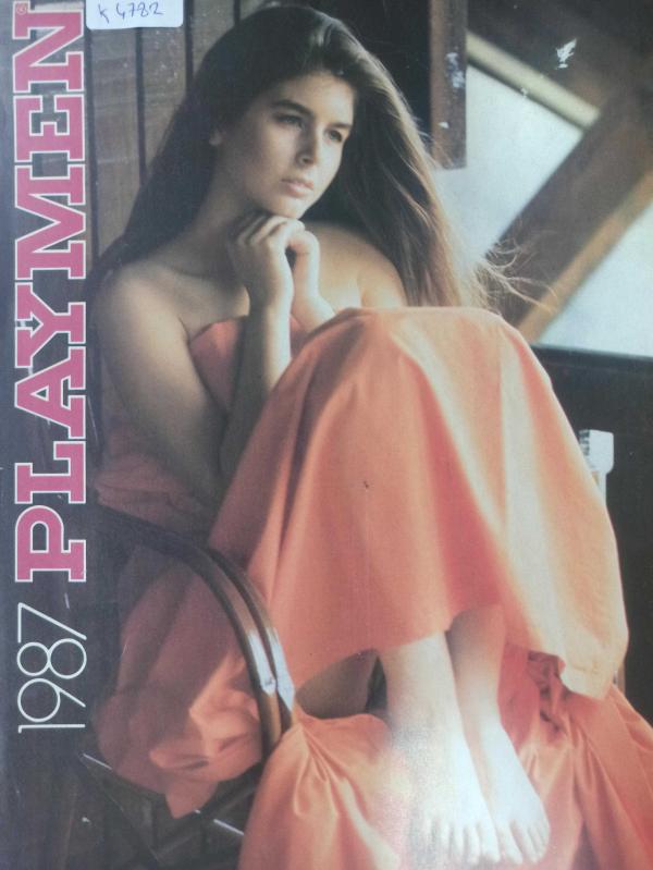 Playmen Yetişkin Erkek Dergisi 1987 yılı takvimi Sibel Can  