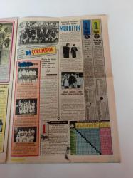 Milliyet Spor Gazetesi - 1 Ocak 1974 - Sayı 71 - Cemil Turan Gol Kralı Fenerbahçe Şampiyon - Avrupa Milletler Kupasında Bu Defa Ümitsiz Değiliz - Ünlü Basketbolcu Hüseyin Alp - Fenerbahçe Kulübü Başkanı Faruk Ilgaz - Füsun Önal Fotoğrafı - Ahmet Özhan Fotoğrafı - Dünyanın En Büyük Oto Yarışçısı Stewart Kalp Hastası - Samsunspor Yeni Hocası Gazanfer Olcayto - Şansal Büyüka- Salih Güney