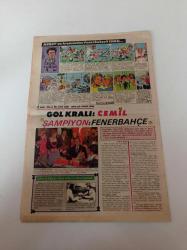 Milliyet Spor Gazetesi - 1 Ocak 1974 - Sayı 71 - Cemil Turan Gol Kralı Fenerbahçe Şampiyon - Avrupa Milletler Kupasında Bu Defa Ümitsiz Değiliz - Ünlü Basketbolcu Hüseyin Alp - Fenerbahçe Kulübü Başkanı Faruk Ilgaz - Füsun Önal Fotoğrafı - Ahmet Özhan Fotoğrafı - Dünyanın En Büyük Oto Yarışçısı Stewart Kalp Hastası - Samsunspor Yeni Hocası Gazanfer Olcayto - Şansal Büyüka- Salih Güney