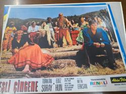 Tıpkı Basım - Ateşli Çingene  - Film - Lobi Kartı - No: 5 - Lobby Cards - Türkan Şoray- Ediz Hun- Altan Günbay- Oya Peri- Hulusi Kentmen- Metin Erksan - İrfan Ünal