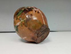 Antika Çok Yaşlı Sırlı Kınık Toprak Küp