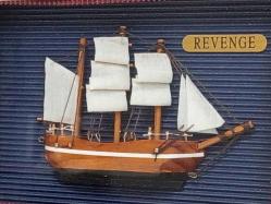 Ahşap El Yapımı Gemi Maketli Tablo