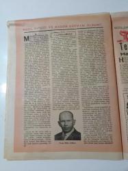 Tıpkı basım-Büyükdoğu Gazetesi - 25 Ağustos 1950 -  Sayı 23 - Sahip Ve Başmuharriri Necip Fazıl Kısakürek - İslam İnkılabı - Çöle Ve Bütün Çağa Mekana - Batın Hastalığı - Mümin Kafir - Gusül - Hadiselerin Muhasebesi - Hapishane Ve Hastane Notları - Abdülhamid Ve İnönü - Nasıl Yahudi Ve Mason Düşmanı Oldum - Cevat Rifat Atilhan - Tevfik Haktan - Niçin Ve Nasıl Komünist Oluyorlar