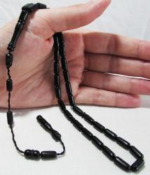 EsKi AVRUPA OBJEDEN ÖzeL SİYAH KATALİN 33 Lük TESBİH......5x10mm