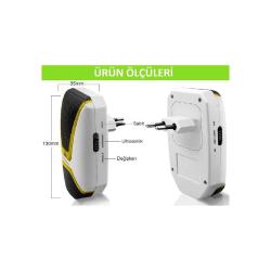 Dualpest AN-A533 Ultrasonik Fare Haşere Sinek Böcek Kovucu