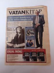 Vatan Kitap Gazetesi - 15 Kasım 2007 - Sayı 44 -  Soner Yalçın Oradaydım-- Eddie Anter Kumbara - Hıfzı Topuz- Erdal İnönü Fotoğrafı - Efsane Devrimci Che Guevara - Gerçekçi Ol İmkansızı İste - Hasan Ali Toptaş - Meltem Arıkan Oyunu Bozuyor - Ayşe Kulin - Veda