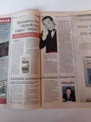 Vatan Kitap Gazetesi - 15 Kasım 2007 - Sayı 44 -  Soner Yalçın Oradaydım-- Eddie Anter Kumbara - Hıfzı Topuz- Erdal İnönü Fotoğrafı - Efsane Devrimci Che Guevara - Gerçekçi Ol İmkansızı İste - Hasan Ali Toptaş - Meltem Arıkan Oyunu Bozuyor - Ayşe Kulin - Veda