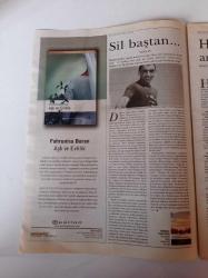 Akşamlık Kitap Dergi Gazetesi - 5 Eylül 2003 - Harry Potter İngilizcesinden 78 Gün Sonra Dünyada İlk Olarak Türkçede - Azınlıklar Tarih Siyaset - Jamal Mahjoub'un Raşid'in Dürbünü Üçüncü Baskısını Yaptı - 2 Büyük Adam Ve Bir Erdem Öyküsü - Yaşar'ın Yalnızlığı 4 Bin Perde - Vüs'at O. Bener