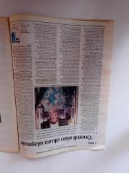 Radikal Kitap Gazetesi - 6 Temmuz 2007 - Sayı 329 - Stephen Grey Hayalet Uçak Kitabında ABD'nin 12 Bin Uçuş Yapan Gulfstream'lerde Uyguladığı İşkenceyi Anlatıyor - Çok Satanlar Listesinin Gediklisi Canan Tan Anlatıyor Önemli Olan Okura Ulaşmak - Stephen King Yeni Kitabı Bir Aşk Hikayesi'nde Bu Kez Korkutmuyor Konu Tamamıyla Aşk - Türkiye'de Sözlük Deyince Akla Gelen İlk İsim Olan Ali Püsküllüoğlu Ben De Sözlüğe Bakarım - Küresel Isınma