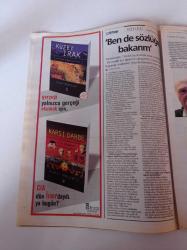 Radikal Kitap Gazetesi - 6 Temmuz 2007 - Sayı 329 - Stephen Grey Hayalet Uçak Kitabında ABD'nin 12 Bin Uçuş Yapan Gulfstream'lerde Uyguladığı İşkenceyi Anlatıyor - Çok Satanlar Listesinin Gediklisi Canan Tan Anlatıyor Önemli Olan Okura Ulaşmak - Stephen King Yeni Kitabı Bir Aşk Hikayesi'nde Bu Kez Korkutmuyor Konu Tamamıyla Aşk - Türkiye'de Sözlük Deyince Akla Gelen İlk İsim Olan Ali Püsküllüoğlu Ben De Sözlüğe Bakarım - Küresel Isınma