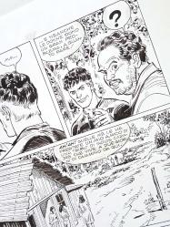 Roberto Diso'dan Mister NO Orijinal Çizgi Roman Sayfası | Orijinal Çizim