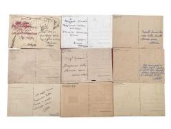 9 adet Doğan Kardeş, kartpostal
