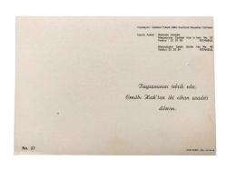 İstanbul Yüksek İslam Enstitüleri Cemiyeti - 8 adet kartpostal