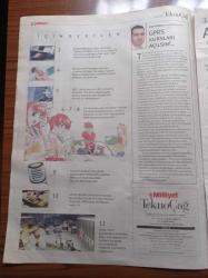 Milliyet Tekno Çağ Gazetesi - 25 Şubat 2004 - Sayı 9 - Freedom Fighters Oyunu - Altın Örümcek'te Başvuru Zamanı - Fisher King - Buz Devri -Cep'ler Yarışıyor - HP Photosmart 7960 Fotoğraf Yazıcısı - Index Grup Yönetim Kurulu Başkanı Erol Bilecik