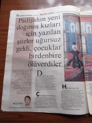 Hürriyet Tarih Gazetesi - 29 Haziran 2005 -  Mekke İle Medine'deki Vehhabi Talanı Belgesel Kitap Oldu - Evren Paşa'nın Hamam Güzelleri -AB'deki Waterloo Rövanşının Öyküsü - Şiirin Uğursuzu Sultan Öldürür - İstanbul'un İlk Camisini Bulabilene Aşk Olsun