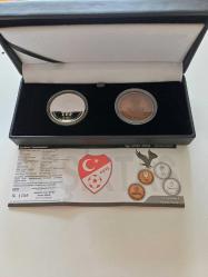 16.Şampiyonluk Beşiktaş Hatıra Gümüş Ve Bronz Seti Siyah