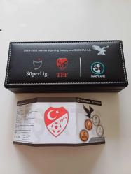 16.Şampiyonluk Beşiktaş Hatıra Gümüş Ve Bronz Seti Siyah