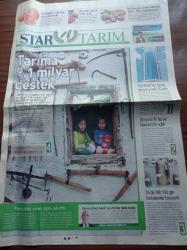 Star Tarım Gazetesi - 9 Kasım 2012 - Dünyanın İlk Bal Evi Marmaris'te Açıldı - 86 Bin Bitki Türü Gen Bankalarında Korunuyor - Pamukta Yine Aynı Sıkıntı - Tarıma 9.1 Milyar Destek - Turunçgilin C Vitamini Oranı Arttırılacak - İthal Cevizin Önünü Kesecek Eylem Planı Hayata Geçti - Kuru Meyve İçin De Tanıtım Grubu