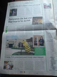 Star Tarım Gazetesi - 9 Kasım 2012 - Dünyanın İlk Bal Evi Marmaris'te Açıldı - 86 Bin Bitki Türü Gen Bankalarında Korunuyor - Pamukta Yine Aynı Sıkıntı - Tarıma 9.1 Milyar Destek - Turunçgilin C Vitamini Oranı Arttırılacak - İthal Cevizin Önünü Kesecek Eylem Planı Hayata Geçti - Kuru Meyve İçin De Tanıtım Grubu