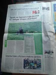 Star Tarım Gazetesi - 9 Kasım 2012 - Dünyanın İlk Bal Evi Marmaris'te Açıldı - 86 Bin Bitki Türü Gen Bankalarında Korunuyor - Pamukta Yine Aynı Sıkıntı - Tarıma 9.1 Milyar Destek - Turunçgilin C Vitamini Oranı Arttırılacak - İthal Cevizin Önünü Kesecek Eylem Planı Hayata Geçti - Kuru Meyve İçin De Tanıtım Grubu