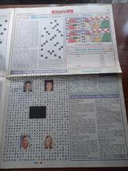 Posta Bulmaca Gazetesi - 8 Ağustos 2012 - Ahmet Uğurlu Fotoğrafı - Çetin Tekindor Fotoğrafı - Sumru Yavrucuk Fotoğrafı - Kare Bulmaca - Sözcük Bulmaca- Sayı Bulmaca - Sözcük Avı - Çifte Bulmaca - Sözcük Merdiveni - Sudoku - 7 Fark