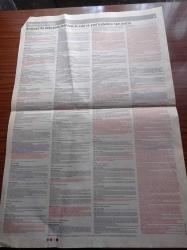 Referandum Gazetesi- 5 Eylül 2010 - Demokrasi Yolunda Referanduma Doğru - Orhan Pamuk Evet'ten Yana - Aydınlar Sanatçılar Gazeteciler Yetmez Ama Evet Dedi - Tertemiz Bir Anayasa İstiyorum - Turgut Özal - Deniz Baykal - Ahmet Necdet Sezer - Devlet Bahçeli
