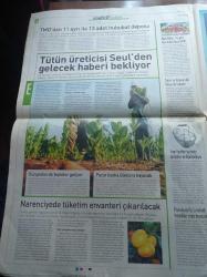 Star Tarım Gazetesi - 28 Eylül 2012 - Tütüncü Diken Üstünde - Türk Ürünlerinin Yıldızı Parlıyor - Türkiye Un Sanayicileri Federasyonu Başkanı Erhan Özmen - Doğu'da Üreticinin Sigortası Attı - Fındıkta Alan Bazlı Destek Uygulamasına Devam - Yeni Doğan Keçiye Çipli Küpe Geliyor - TMO 13 Adet Modern Depolama Tesisi Kuruyor - Türkiye'nin Meraları Artık Bir Tık'la İzlenebilecek