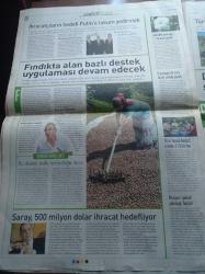 Star Tarım Gazetesi - 28 Eylül 2012 - Tütüncü Diken Üstünde - Türk Ürünlerinin Yıldızı Parlıyor - Türkiye Un Sanayicileri Federasyonu Başkanı Erhan Özmen - Doğu'da Üreticinin Sigortası Attı - Fındıkta Alan Bazlı Destek Uygulamasına Devam - Yeni Doğan Keçiye Çipli Küpe Geliyor - TMO 13 Adet Modern Depolama Tesisi Kuruyor - Türkiye'nin Meraları Artık Bir Tık'la İzlenebilecek