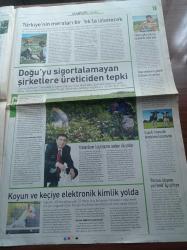 Star Tarım Gazetesi - 28 Eylül 2012 - Tütüncü Diken Üstünde - Türk Ürünlerinin Yıldızı Parlıyor - Türkiye Un Sanayicileri Federasyonu Başkanı Erhan Özmen - Doğu'da Üreticinin Sigortası Attı - Fındıkta Alan Bazlı Destek Uygulamasına Devam - Yeni Doğan Keçiye Çipli Küpe Geliyor - TMO 13 Adet Modern Depolama Tesisi Kuruyor - Türkiye'nin Meraları Artık Bir Tık'la İzlenebilecek