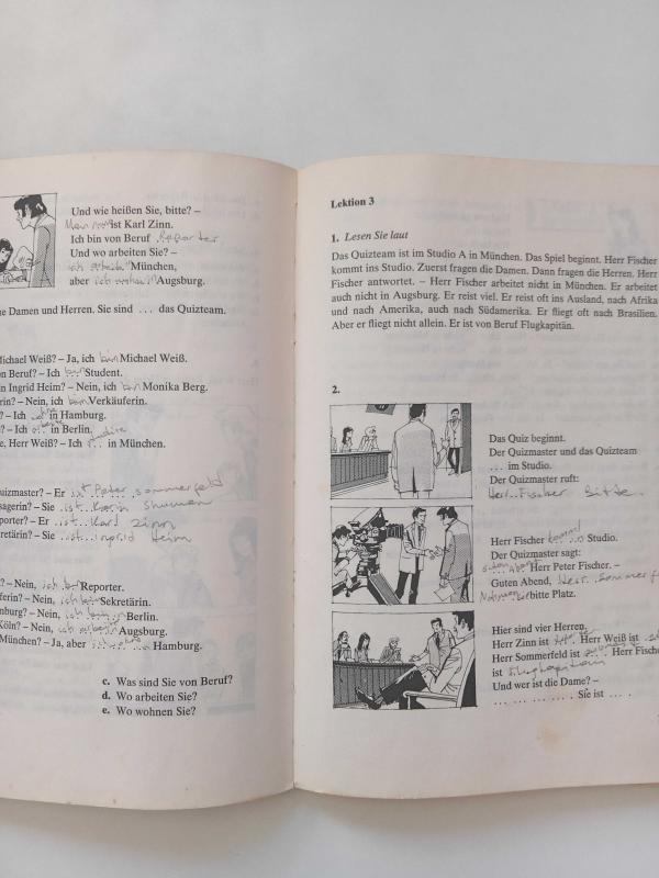 Deutsch 2000 Arbeitsbuch Band 1 - İkinci El Kitap - kitantik