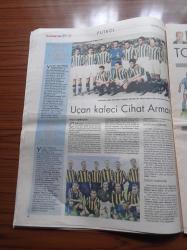 Cumhuriyet Spor Gazetesi - 19 Eylül 2006 - Sürpriz Çikolata Fenerbahçe - Schumacher Diye Biri - Kanaltürk'te Futbol VIP Başladı - Arthur Zico -Yılmaz Vural Futbolcuda Bahis Oynar -  Hakem Doğan Babacan - Gemisini Terk Etmeyen Kaptan Del Pierro - Zenginler Kulübü - Uçan Kaleci Cihat Arman
