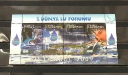 LOT.16 » 2009 DÜNYA SU FORMU ANMA BLOĞU  - KATALOG NO. B 75