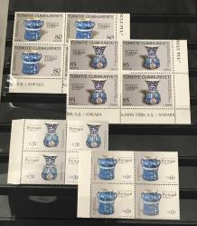 LOT.17 » 2009 TÜRKİYE PORTEKİZ ORTAK PUL 4 LÜ BLOK - KATALOG NO.4135-4136 + PORTEKİZ 4 LÜ BLOK