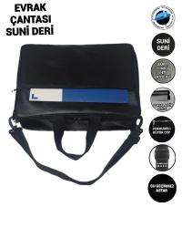 SEVBAGS EVRAK ÇANTASI SUNİ DERİ SU GEÇİRMEZ ASTAR