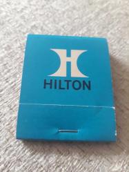 Hilton in Maui, Hawaii. Rent a Buick thru Hilton. American Matchbox Phillumenism ( kibrit kutusu )