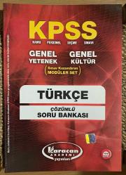 KPSS Türkçe Konu Anlatımlı Çözümlü Soru Bankası