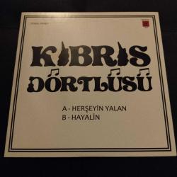 Kıbrıs dörtlüsü 45lik plak