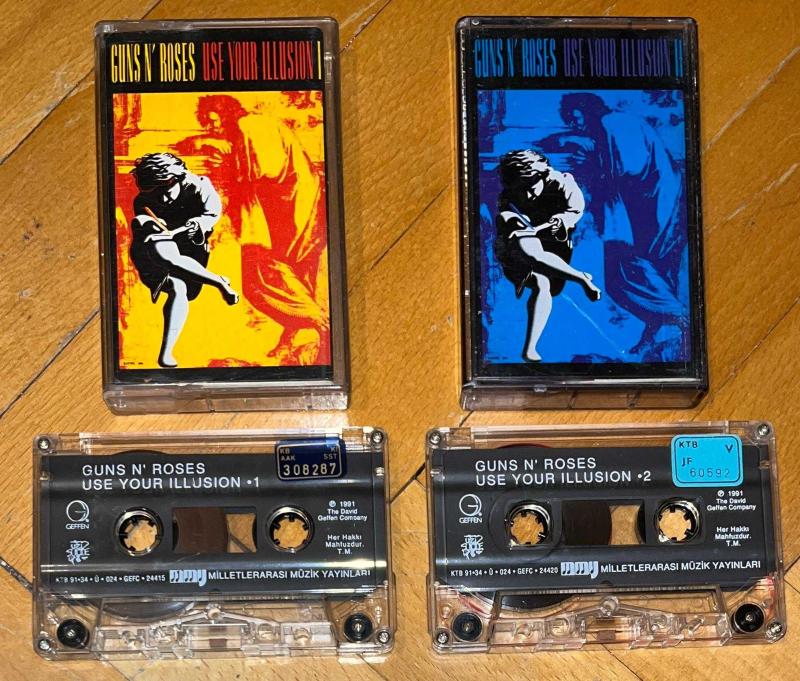 Guns N' Roses /USE YOUR ILLUSION Ⅰ&Ⅱ BOX Use Your Illusion I & II (Super Deluxe 7CD + Blu-Ray Boxset