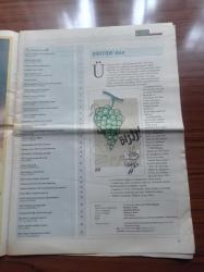 Cumhuriyet Tarım Hayvancılık Gazetesi - 13 Eylül 2005 - Sayı 13 -  Şarap Deyimleri - Kalecik Bağcılıkla Şenleniyor - Turasan Üç Kuşaktır Nevşehir'de Bağcılık Yapıyor - Bozcaada'ya Ekolojik Fidan -Bağcılık Ve Şarapçılık ÖTV İle Vuruldu - Uzmanından Şarap Tatmanın Gizleri - Günde Bir Kadeh Şarap Sağlığa Yararlı - Diren'in Yeni Etiketleri Santrançtan