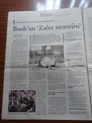 Cumhuriyet Strateji Gazetesi - 12 Aralık 2005 - Sayı 76 - Bush ABD'nin Irak'tan Çekilmeye Niyeti Olmadığını Açıkladı - Türkiye'ye Kurulan Tuzak - Siyasi Dev Olma Yolunda Japonya - Ankara Üyelik Denklemi Kurmalı - Stratejik Müttefik Pakistan - Şaron'un Dönüşümü - Devrim Sonrası Kırgızistan