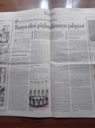 Cumhuriyet Strateji Gazetesi - 12 Aralık 2005 - Sayı 76 - Bush ABD'nin Irak'tan Çekilmeye Niyeti Olmadığını Açıkladı - Türkiye'ye Kurulan Tuzak - Siyasi Dev Olma Yolunda Japonya - Ankara Üyelik Denklemi Kurmalı - Stratejik Müttefik Pakistan - Şaron'un Dönüşümü - Devrim Sonrası Kırgızistan