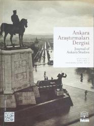 Ankara Araştırmaları Dergisi Cilt 1 Sayı 1, Haziran 2013