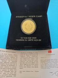 Ayasofya-i Kebir Camii Şerifii Hatıra 10 Temmuz 2020 Yeniden İbadete Açılışı