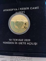 Ayasofya-i Kebir Camii Şerifii Hatıra 10 Temmuz 2020 Yeniden İbadete Açılışı