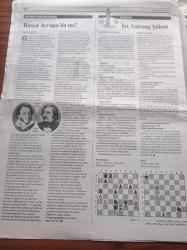 Cumhuriyet Dergi Gazetesi - 21 Nisan 2002 - Sayı 839 - Esmeray Gel Tezkere Şarkısı -- Hülya Avşar - Topluiğne Yarışması - Akılları Filistin'de Yani Evde - Carlos Saura - Amerikan Rüyası - Hasan Esat Işık - Çağan Irmak - Şaron Dosyaları - Bir Akıl Tutulması Hali Mi - Aziz Nesin - Puşkin - Gogol