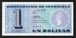 ** VENEZUELLA ( 1 * BOLİVAR ) A * 1989 - ÇİL
