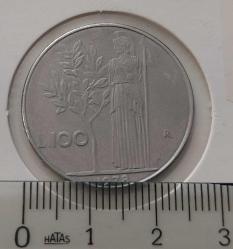 1978 İTALYA 100 LİRET ORİJİNAL MADENİ PARASI ÇİL-ÇİLALTI İİİ1A2 NADİRDİR