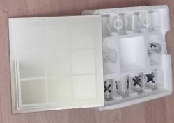 Tictactoe XOX Shot Bardak Oyunu ( Kutusunda , 12*12cm'lik 1 Adet Cam Tabla + 10 Adet Shot Bardağı )